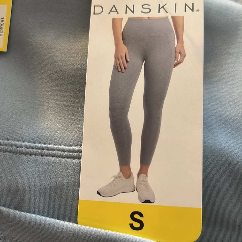 Danskin High Rise Brushed Leggings color Nebula Inseam 25 size S, XL NWT